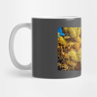 Jumping Cholla Cactus at Joshua Tree National Park Mug